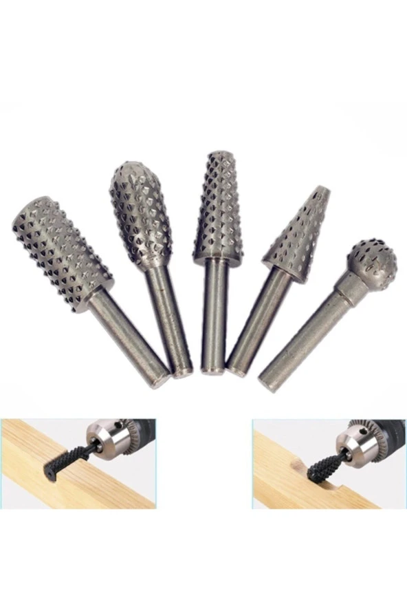 OEM Ctn Paltava Rotary 5'li Döner Törpü Ince Dişli Ahşap Oyma - 3