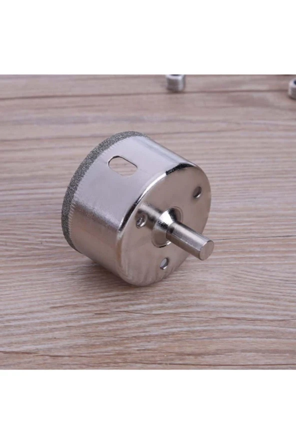 Depolife Mermer Granit Fayans Cam Yuvarlak Delme Panç Elmas Uç Yuvarlak Açma Matkap Için Karot 5cm (50mm) - Resim 3