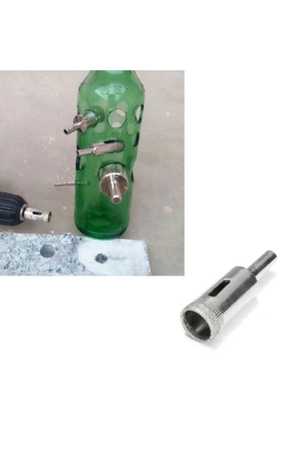 Depolife 12mm Mermer Granit Fayans Cam Yuvarlak Delme Panç Elmas Uç Yuvarlak Açma Matkap Için Karot ürün görseli
