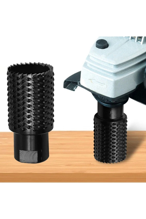 Depolife Avuç Taşlama Spiral Için Silindir Ahşap Oyma Raspalama Traşlama Silindir Öğütücü M14