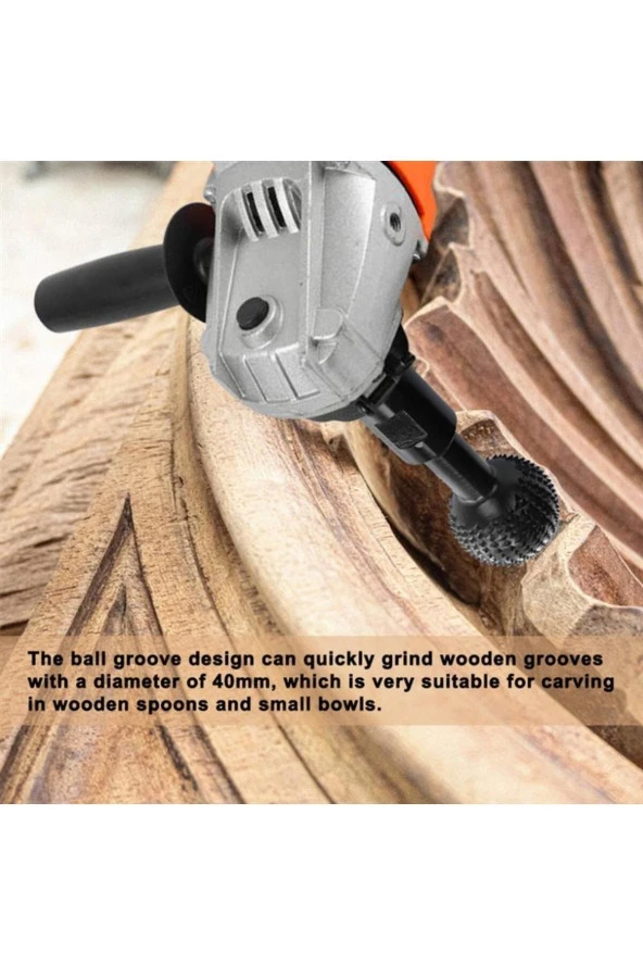 Depolife Ahşap için küresel şekil avuç taşlama törpü güçlü oyma Raspalama Traşlama silindir öğütücü - Resim 3