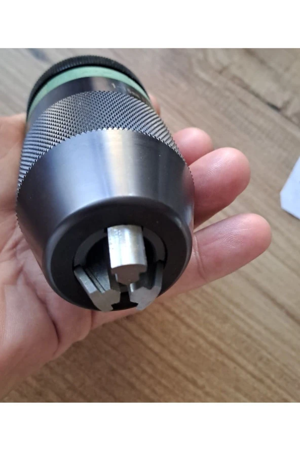 1/2 mandnren 1-13mm kilitlemeli anahtarsız mandren kilitli metal anahtarsız - Resim 2