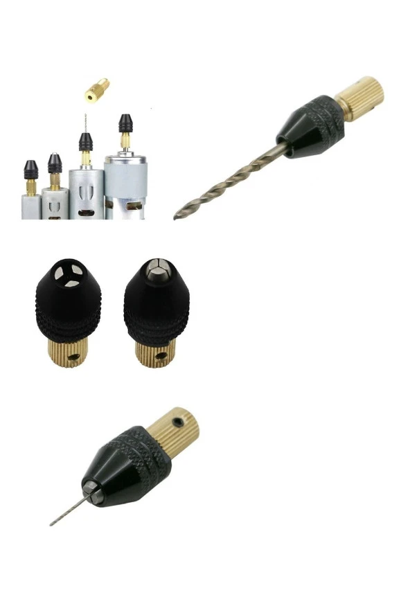 Depolife Motor Mili Için Otomatik Mandren 3.17mm Kaplin M8 Kısa Kuyruk Gravür Makinesi Mandreni Ödev Proje ürün görseli