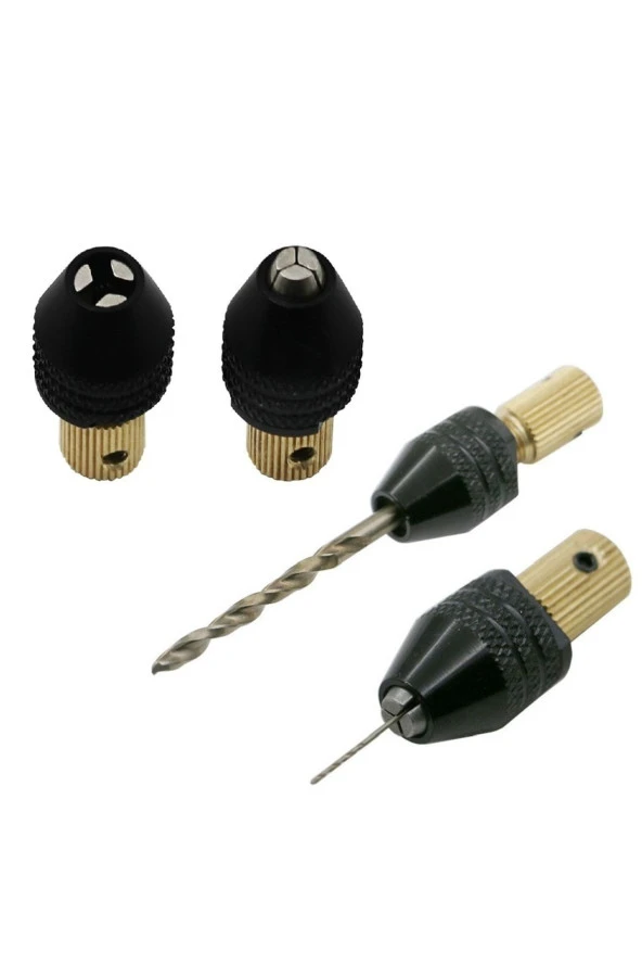 Depolife Motor Mili Için Otomatik Mandren 3.17mm Kaplin M8 Kısa Kuyruk Gravür Makinesi Mandreni Ödev Proje - Resim 2