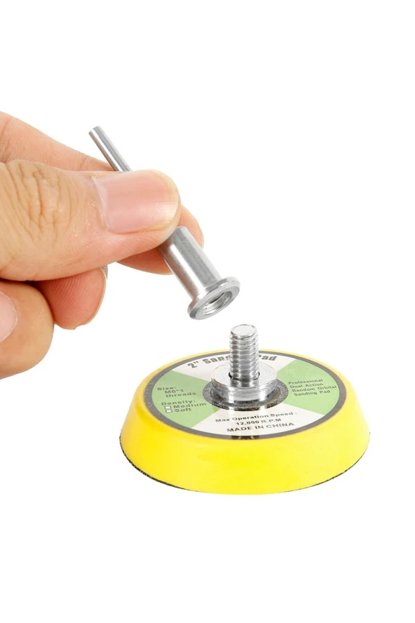 Depolife Dremel Gravür Makineleri Için Polisaj Yün Keçe Seti 50mm Cırt Tabanlı Set 3 Pcs - 2