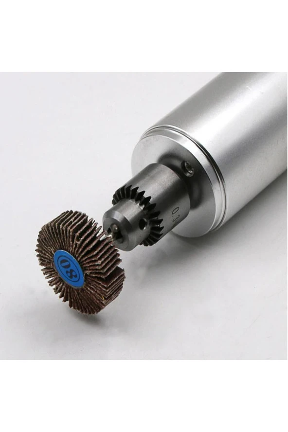 Depolife Gravür Makinası Cihazlar Için Mop Flap Disk Zımpara Seti 6lı 3mm Sap Çoklu Yaprak Zımpara Takımı - Resim 2