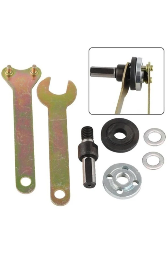 Matkap Disk Bağlama Aparatı Disk Montaj Matkap Adaptörü Matkap Vidası Daire Testere İçin ürün görseli 1