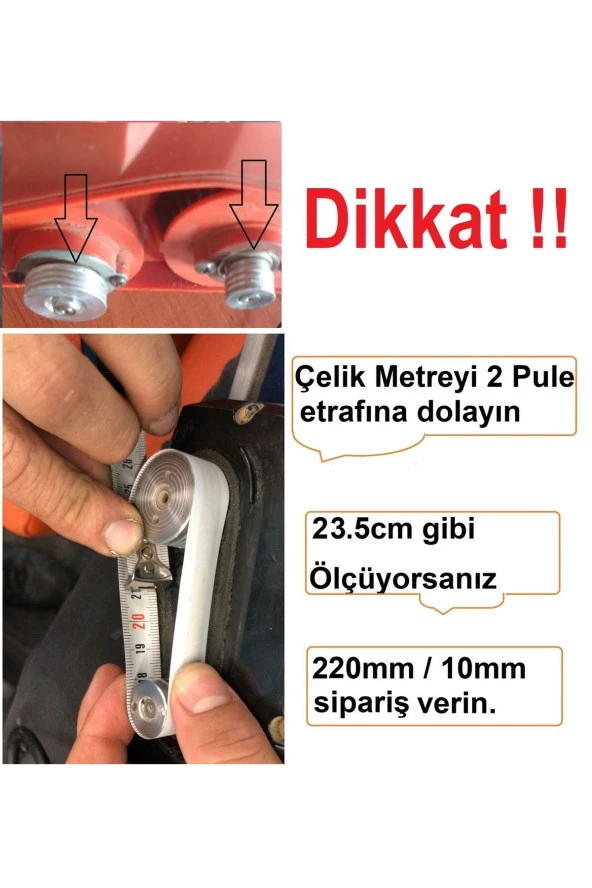 Depolife Elektrikli El Planyası Kayışı Ahşap Rende için Motor bıçak arası Kayış 220-10mm üniversal triger bel