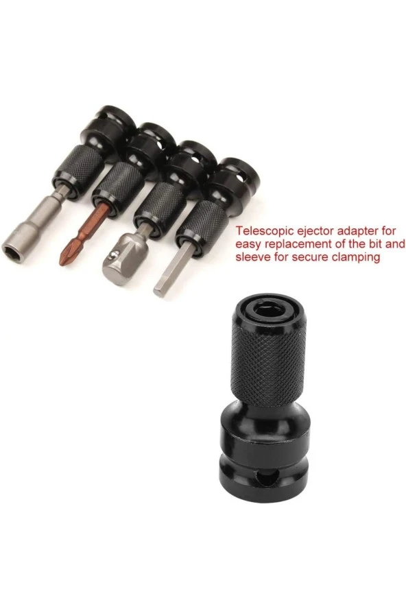 Depolife Somun Bijon Sökme Takma Sıkma Makinesi Için Bits Adaptörü Darbeli Matkap Için Ağır Hizmet - 2