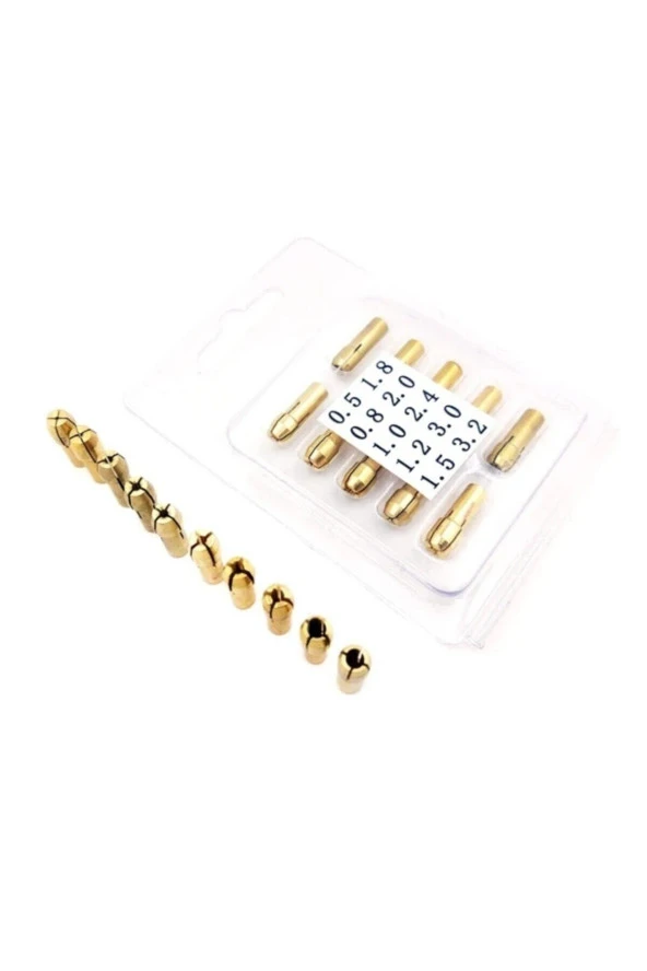 Depolife Tüm Gravür Aletleri Pirinç Penset Kiti(mandren Dahil 11 Adet-4.8mm Kalınlık) - 3