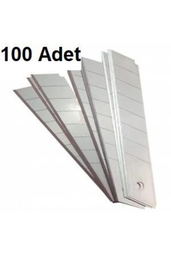 Depolife Falçata Bıçağı Maket Bıçak Ağzı 10 Kutu 100 Adet 0.35mm Falcata Yedeği - 3
