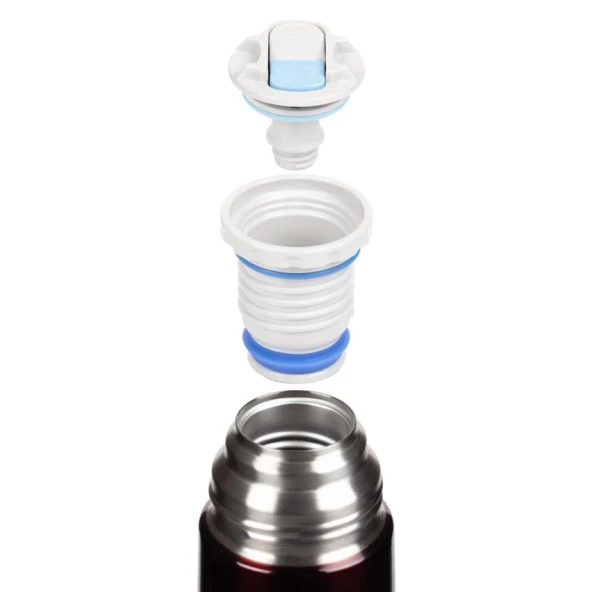 THERMOS FBB-1000 LIGHT & COMPACT 1L MIDNIGHT RED 185199 - 3