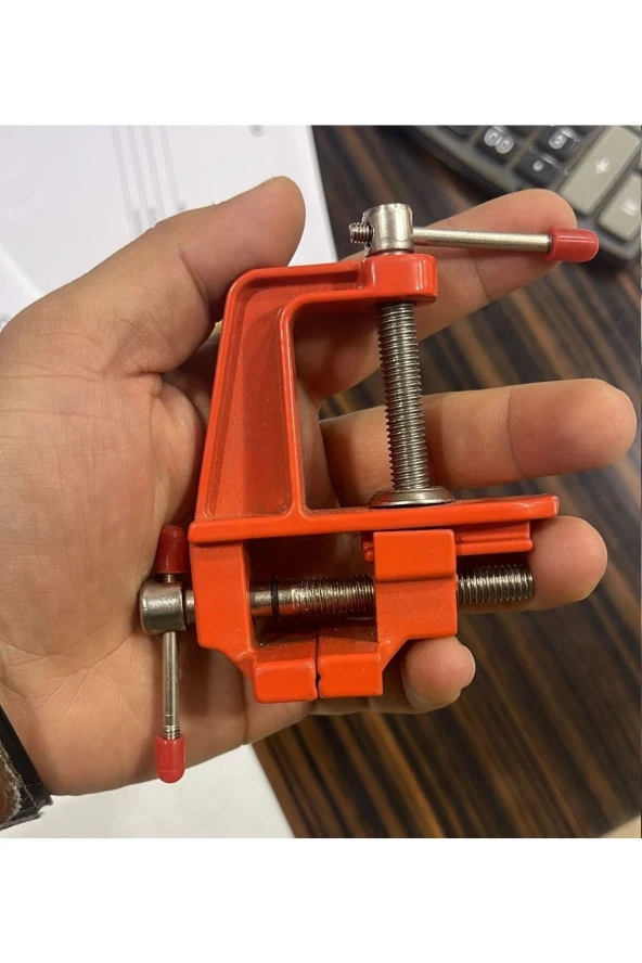 Depolife 90mm Mini Masa Mengenesi Mini Montajlı Işkence Alüminyum Gövde Detay Mengenesi - 3