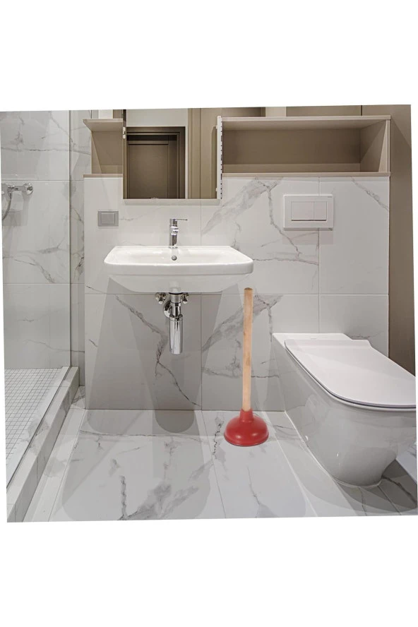 Depolife banyo klozet pompası kaucuk güçlü vakum pompası tuvalet lavabo evye pisivar tıkanık açma - 2