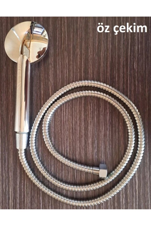 Depolife Banyo Bataryası için duş hortumu ve duş başlığı seti 3 Parça Takım Tasarruflu set - 2