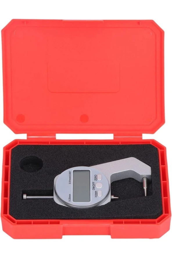 Depolife Elektronik Kalınlık Ölçer Kumpas Hassas Dijital Iğne Uçlu Lcd Mikrometre Kompratör Metal Boru Ölçme - 2