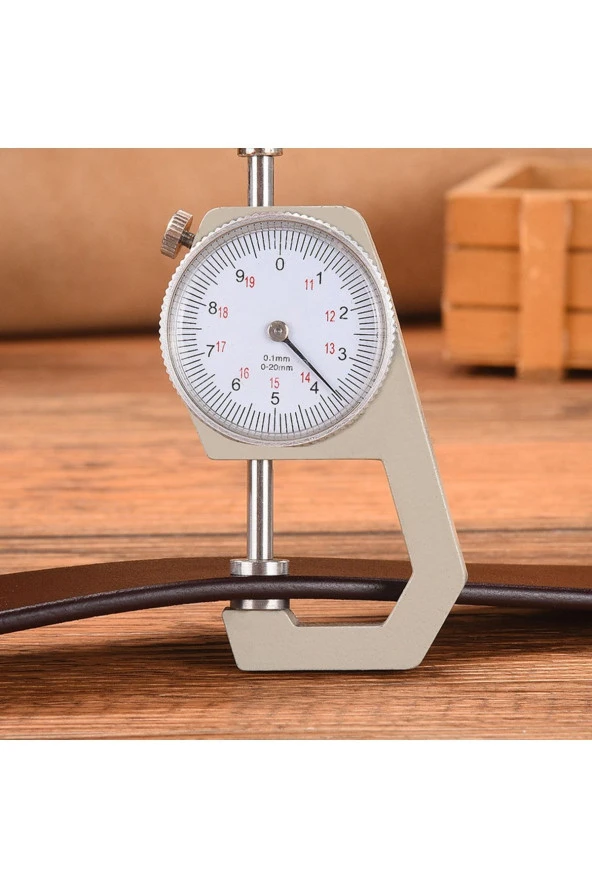 Depolife Mekanik Mikrometre Kalınlık Ölçer Hassas ölçüm kumpas 0-10 mm 0.01 mm ölçme - 2