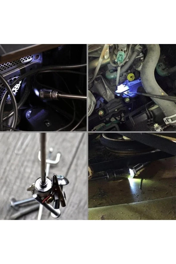 Depolife Teleskopik Uzatılabilir Manyetik Mıknatıslıışıklı Metal toplama Toplama Çubuğu uzayan anten - 2