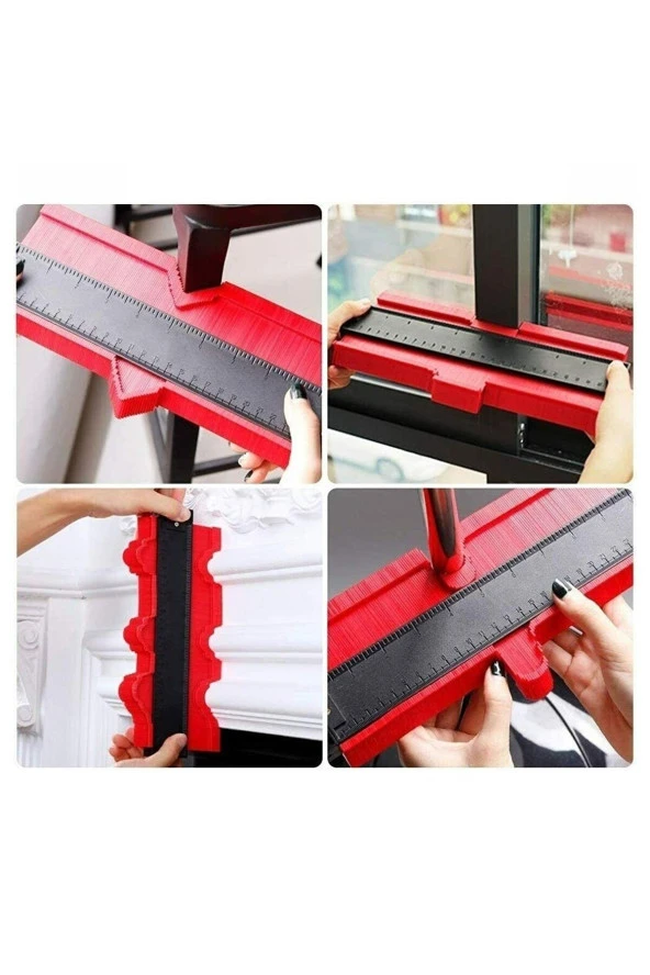 Şablon Tarağı Şekil Kontur Çevre Kalıplama Kolonlama Ahşap Fayans Kaportacı Kolonlama Şekil Kalıbı - Resim 3