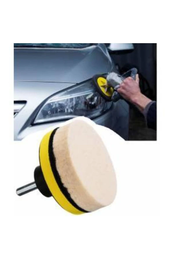 Depolife Boya Cam Far Cizik Giderme Yün Keçe Diski Cırt Taban Matkap - 3