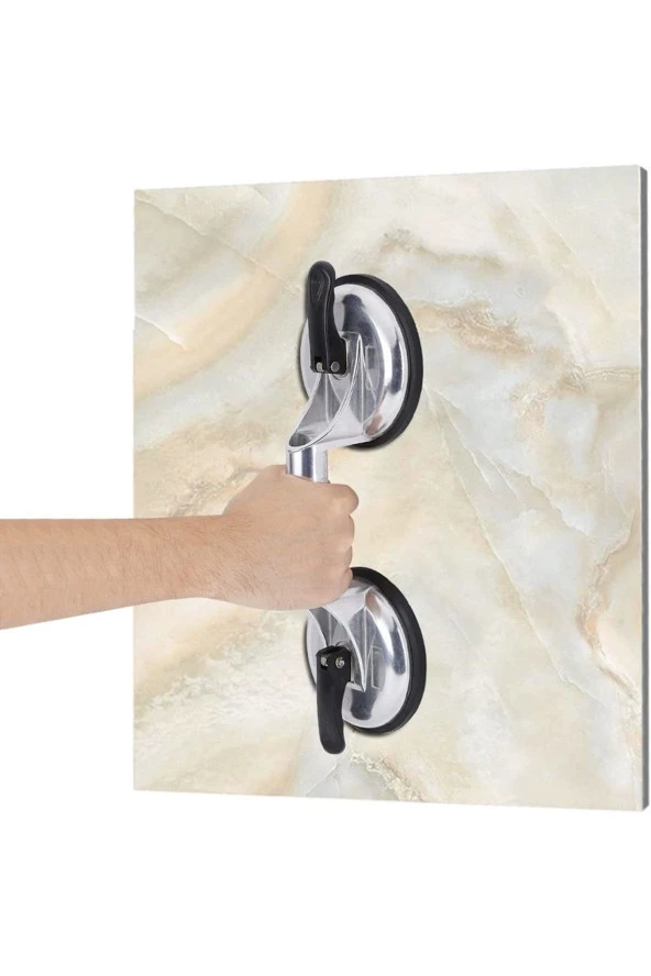 Depolife Araç Kaporta Göçük Giderici Vantuz Vakum Aleti Cam Fayans Işleri Alüminyum Gövde Vantuz Profesyonel - 3