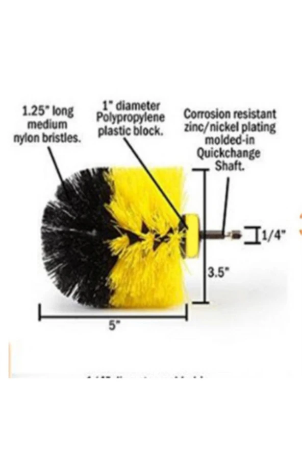 Matkap Için Fırça Başlık Modelleri - 2
