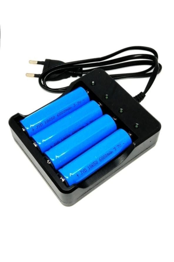 Fırsat Kapıda Pil Şarj Cihazı 4 ' Lü Li-ion Pil Şarj Cihazı Pil Dolduracağı - 2