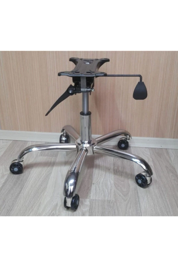 Depolife Ofis Büro Çalışma Koltuğu Için Metal Yıldız Ayak Amortisör Tekerlek Şase Mekanizma Yedek Parça Set - 2