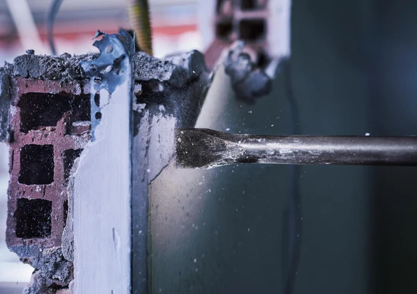 Bosch Yassı Keski SDS-MAX 400*25mm - Resim 2