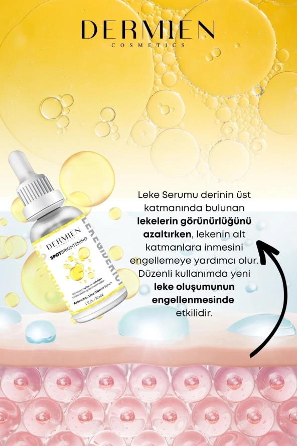 Dermien Cosmetics Niacinamide, Arbutin, Hyaluronic Acid Serum - 3