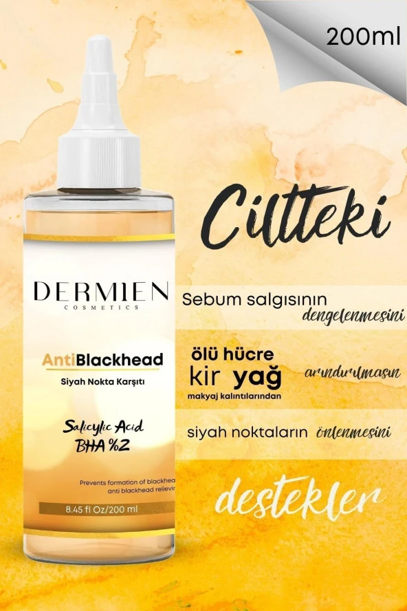 Dermien Cosmetics Salisilik , Bha, Niacinamide Tonik - 2