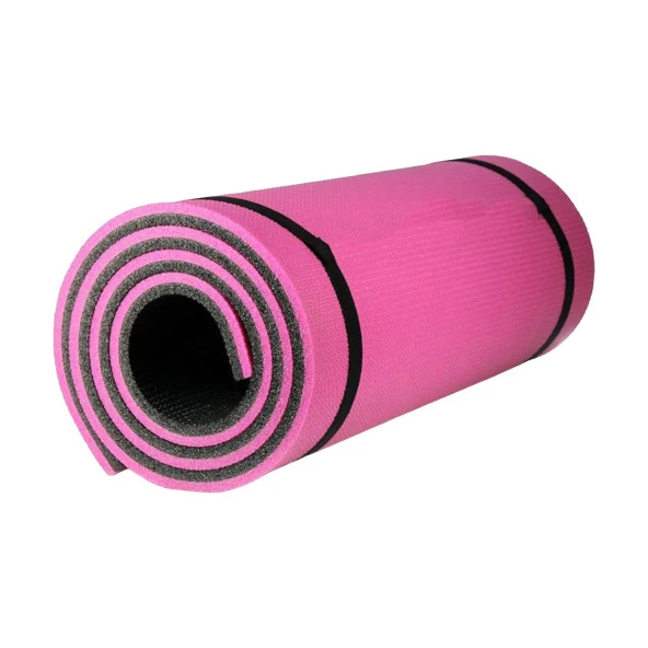 Plates Yoga Matı Pratik Minder Çift Yönlü Su Tutmaz Renkli 180x60 Spor Doğa Yürüyüşü Kamp Süngeri - 5