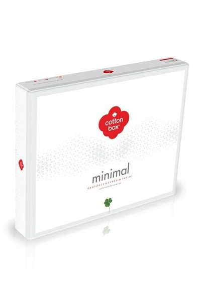 Cotton Box Minimal Çift Kişilik Nevresim Takımı Oniks Karamel - 3