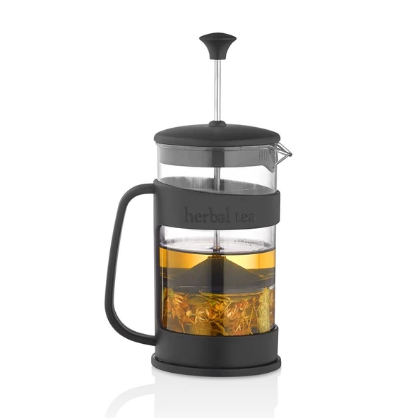 Mithra Life 400 ML Siyah Renk French Press MIT1089 - Resim 5
