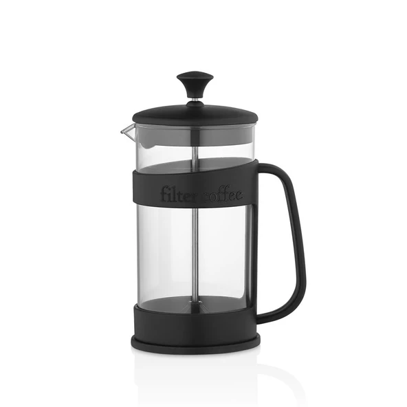 Mithra Life 400 ML Siyah Renk French Press MIT1089 - Resim 3