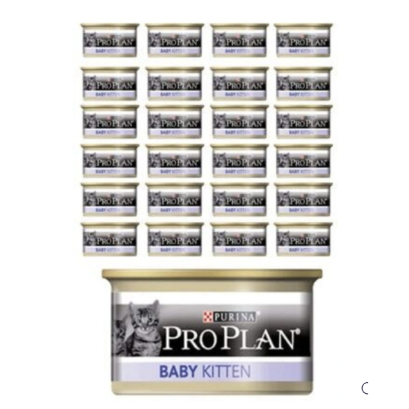 Pro Plan Baby Kitten Tavuklu 85 gr 24'lü Yavru Konserve Kedi Maması - 2