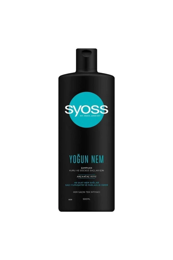 Syoss Yoğun Nem Şampuan 500 ml X 3 Adet - 2