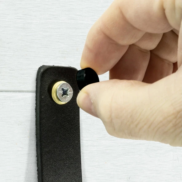 Manda Derisinden Tuvalet Kağıtlığı, Tuvalet Kağıdı Tutacağı Lüx - 4