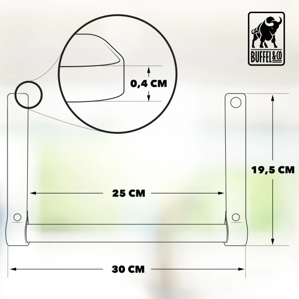 Manda Derisinden Kağıt Havluluk, Deri Peçetelik Lüx Tasarım - 5