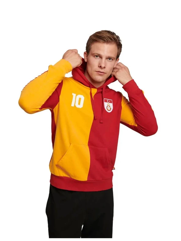 Galatasaray Orijinal Metin Oktay Kapüşonlu Sweat