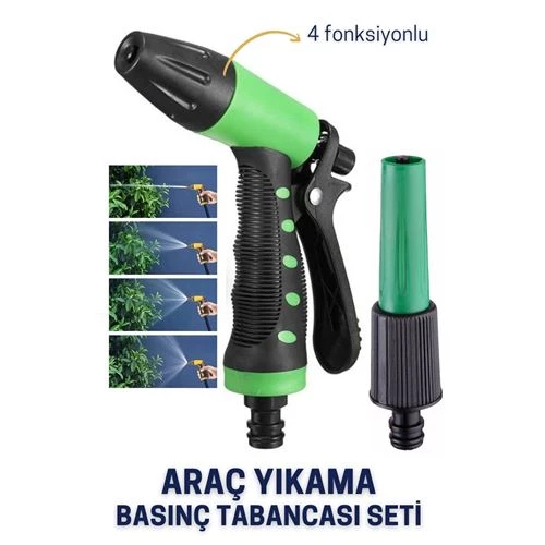 TransForMacion Basınçlı Araç Yıkama Tabancası Seti 4 FONKSİYON 429057