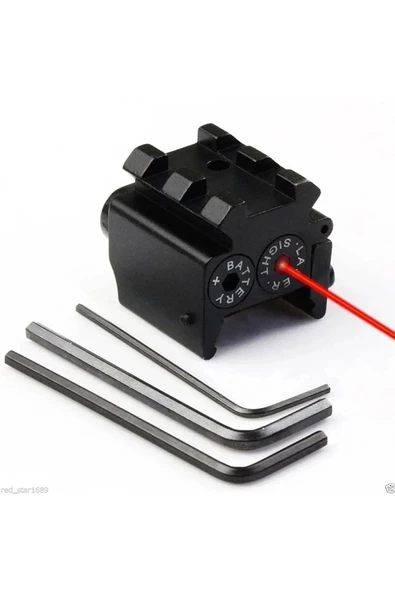 Avcılık, Tabanca için 20mm ray, Kırmızı Noktalı Lazer L2030