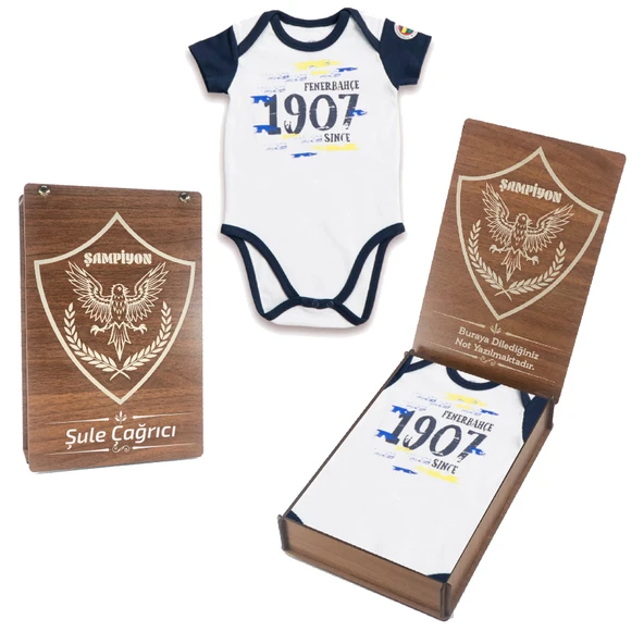 Fenerbahçe Lisanslı Erkek Bebek Body Beyaz fbb2019106 - 3