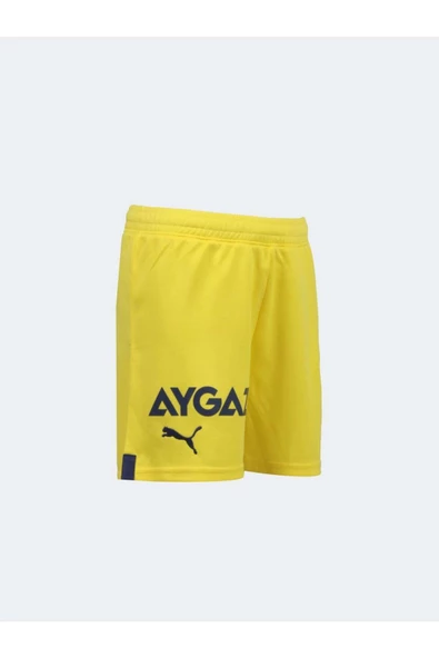 Fenerbahçe Orijinal Lisanslı Sarı Çocuk Şort 22/23 Sezonu - 2