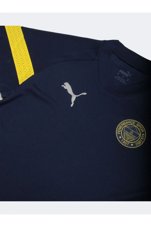 Fenerbahçe Orijinal Puma Lacivert Çocuk T-Shirt + Kalem Set Ahşap Kutulu - 5