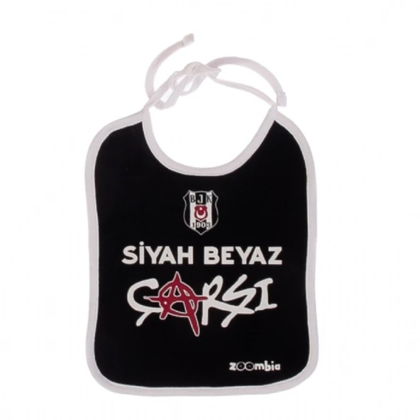 Beşiktaş Zoombia Orjinal Lisanslı 3'lü Bebek Önlük Seti - 10