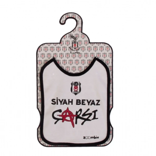 Beşiktaş Zoombia Orjinal Lisanslı 3'lü Bebek Önlük Seti - 2