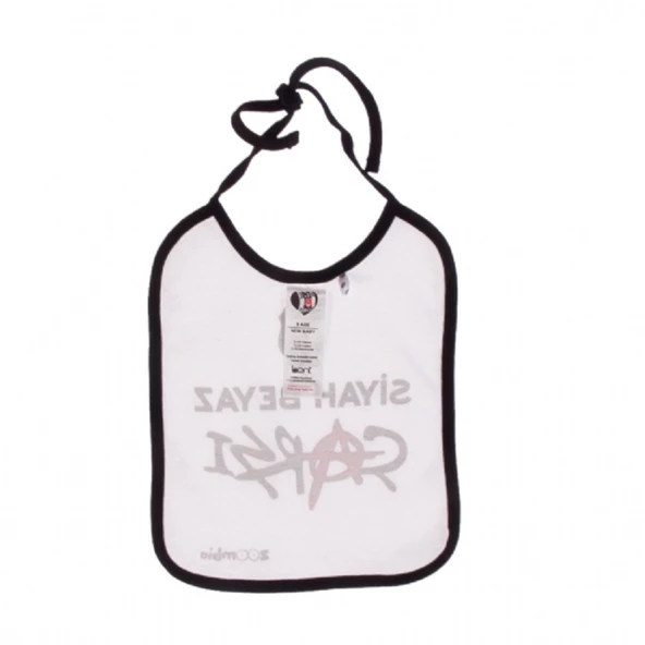 Beşiktaş Zoombia Orjinal Lisanslı 3'lü Bebek Önlük Seti - 3