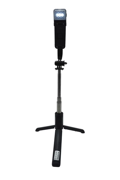 Torima Q07 Led Işıklı Kumandalı  Çok Amaçlı Tripod Selfie Çubuğu Anroid İos Uyumlu - 8