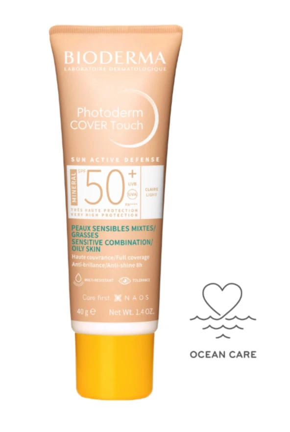 Bioderma Photoderm Cover Touch SPF50 40 gr Light